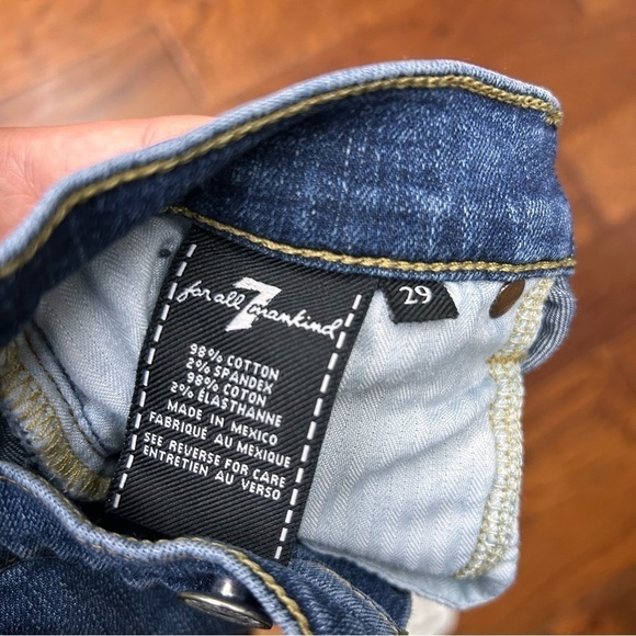 7 for all mankind gwenevere skinny gray ankle jean - Picture 10 of 10